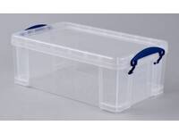 Opbergbox Really Useful 5 liter 340x200x125mm transparant wit