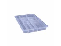 Vakkenverdeler Really Useful 4/9 liter 8 vakken 342x215x35mm transparant