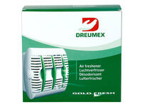 Luchtverfrisserdispenser Dreumex Gold Fresh wit