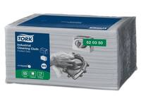 Reinigingsdoek Tork W8 Premium Industrial 1-laags 55 vel grijs 520350