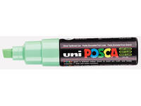 Paintmarker Uni POSCA PC8K breed schuin lichtgroen