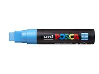 Paintmarker Uni POSCA PC17K extra breed rechthoek lichtblauw