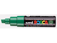 Paintmarker Uni POSCA PC8K breed schuin donkergroen