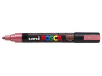 Paintmarker Uni POSCA PC5M medium metallic rood