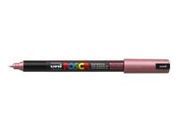Paintmarker Uni POSCA PC1MR extra fijn metallic rood