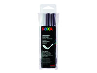Paintmarker Uni POSCA PCF350 Brush 1-10mm assorti set à 3 stuks