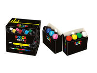 Paintmarker Uni POSCA PCM22 Mop'r assorti set à 8 stuks