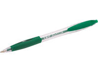 Balpen Bic Atlantis classic grip clic medium groen