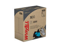 Poetsdoek WypAll X80 Powerclean 426x212mm 80vel dispenserdoos blauw 8295