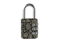Hangslot Masterlock 3-cijfer combinatie 30mm 4 patronen ass