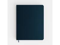 Notitieboek de KEMPEN Silence 171x220mm blanco 192 pag 90gr dblauw