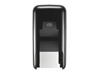 Toiletpapierdispenser Tork T7 Elevation OptiServe Coreless medium verticaal duo zwart 558042