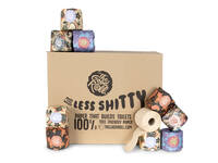 Toiletpapier The Good Roll The Panda Edition bamboe 2-laags 24x300 vel naturel