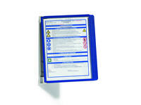 Wandelement Durable Vario Wall met 5-tassen blauw