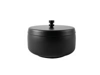 Asbak BRASQ tafelmodel 1 liter met deksel AT700 zwart