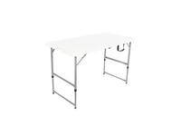 Vouwtafel BRASQ 120x60x74cm FC120 wit