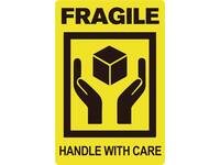 Waarschuwingsetiket IEZZY fragile handle with care 50,8mmx76,2mm 200st