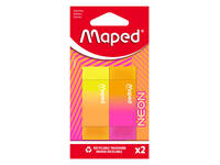 Gum Maped Neon set à 2 stuks assorti