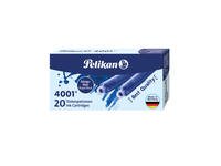 Inktpatroon Pelikan 4001 koningsblauw 20 stuks