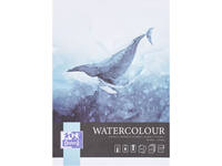 Aquarelblok Oxford Watercolour A4 20 vel 300 gram gelijmd