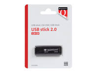 USB stick 2.0 Quantore USB-A 128GB zwart