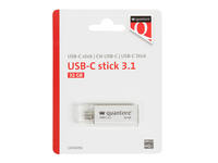 USB stick 3.1 Quantore USB-C 32GB zilver