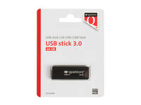 USB stick 3.0 Quantore USB-A 64GB zwart