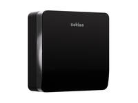 Toiletpapierdispenser Satino JT2 Hyginity jumbo L zwart 333407