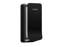 Toiletpapierdispenser Satino BT1 Hyginity gevouwen zwart 333425