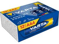 Batterij VARTA Longlife Power 12x AAA