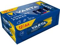 Batterij VARTA Longlife Power 12x AA