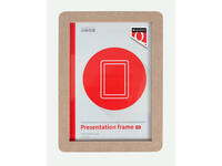 Presentatieframe Quantore A4 gerecycled vilt zand