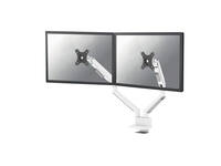 Monitorarm Neomounts NEXT Slim dual 17-32" wit