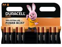 Batterij Duracell Plus Powerboost 8x AA