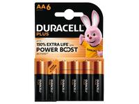 Batterij Duracell Plus Powerboost 6x AA