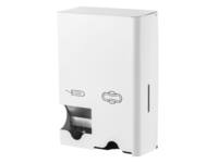 Dameshygiënedispenser MediQo-line klein RVS wit