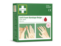 Bandage Cederroth Soft Foam 3cmx4,5m beige