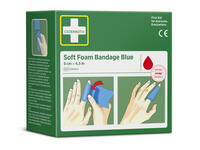 Bandage Cederroth Soft Foam 6cmx4,5m blauw