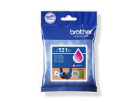 Inktcartridge Brother LC-521M rood