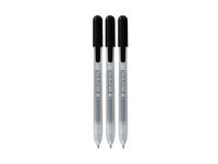 Gelschrijver Sakura Gelly Roll Classic 08 klikfunctie set à 3 stuks zwart