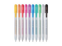 Gelschrijver Sakura Gelly Roll Metallic 08 klikfunctie set à 10 kleuren