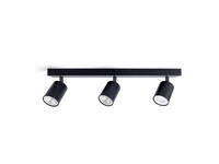 Plafondspot Integral Siena 3 spot IP20 GU10 zwart