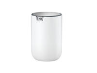 Afvalbak EKO Fandy 2 tafelmodel met swingdeksel 2,2 liter wit