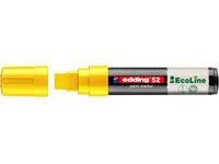 Paintmarker edding 52 EcoLine op waterbasis 4-15mm geel