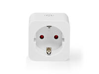 Slimme stekker Nedis Smartlife Wifi enkel wit