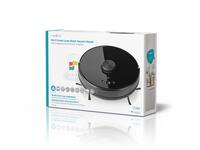 Robotstofzuiger Nedis Smartlife wifi laser 3-in-1 zwart