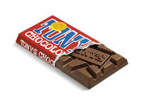 Chocolade Tony's Chocolonely melk reep 90 gram