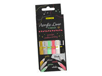 Acrylliner Online classic assorti 6 stuks