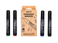 Permanent marker Artline 170 Dry Safe Eco rond medium ass 4 stuks