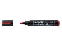 Permanent marker Artline 190 Dry Safe Eco schuin 2-5mm rood